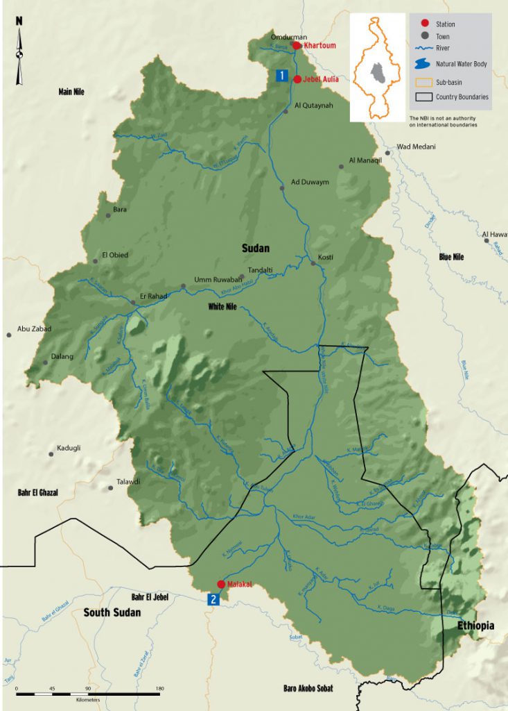 White Nile Sub Basin Nile Basin Water Resources Atlas   White NileR Vivek 733x1024 